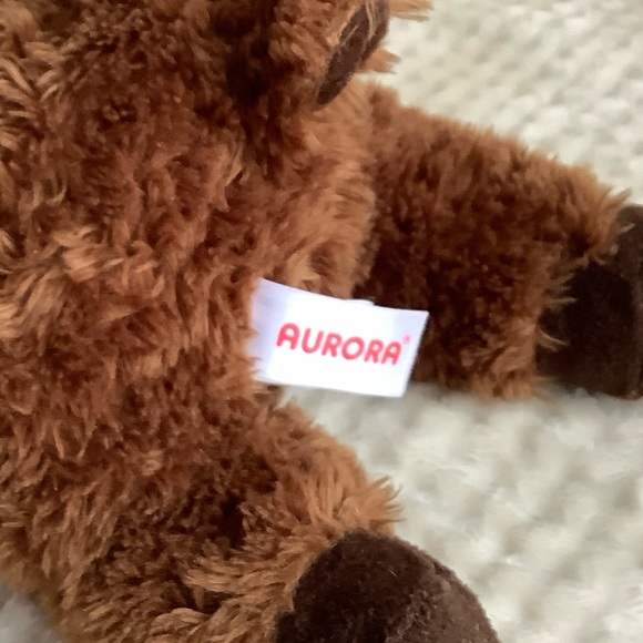 Aurora World Plush Brown Moose Stuffed Animal Toy - Picture 11 of 15